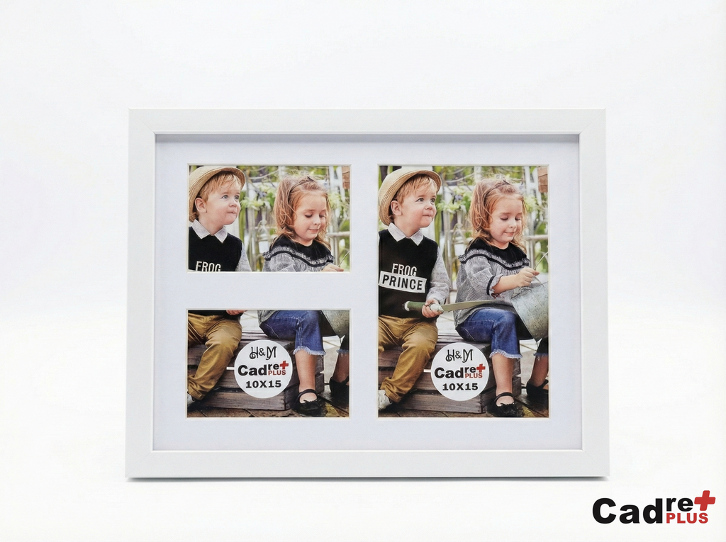 Cadre Photo Pêle-Mêle 3 Vues – Design Contemporain