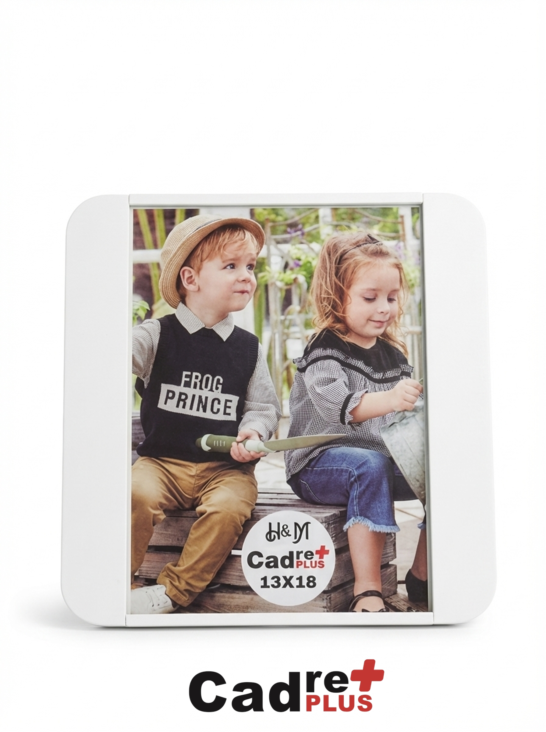 Collection de Cadres Photo Design Moderne - Blanc (Style Pêle-mêle)